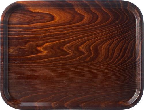 Tablett viereckig Holz 50x40 cm
